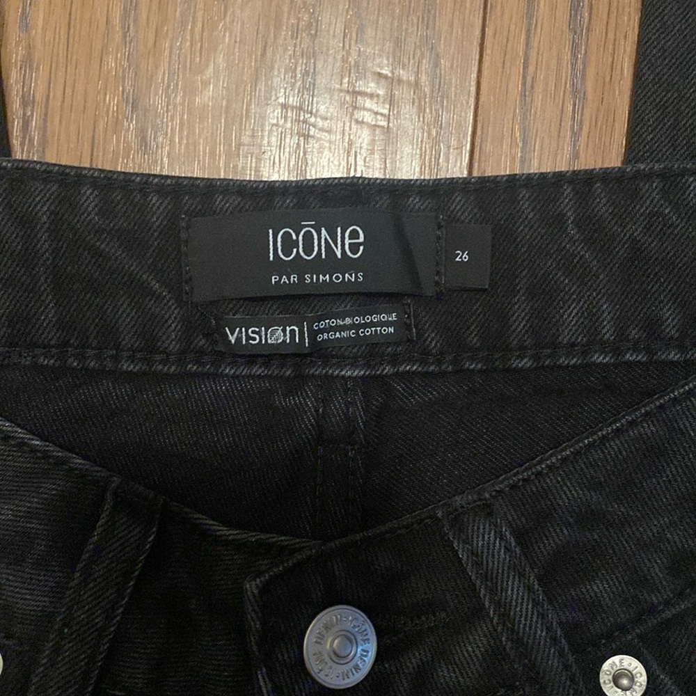 Simons Icone black denim jeans NEW with tag